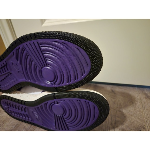 Nike Air Jordan 1 Zoom Air Crater Purple Men AJ1 SIZE 11 - Picture 9 of 10